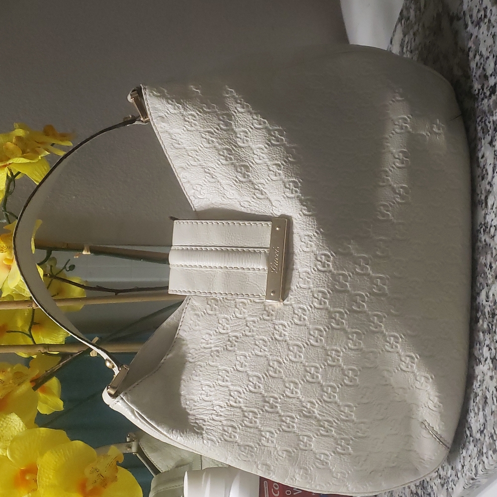 Guccissima web leather hobo bag Large